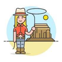 Cowboy Colorado 2 Illustration from UX Colors Set