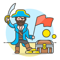 Pirate Loot 1 Illustration from UX Colors Set
