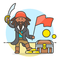 Pirate Loot 3 Illustration from UX Colors Set