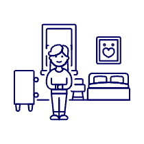 Bedroom Stlye 1 Illustration from UX Line Set