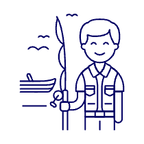 Fishing Trip 1 1 Illustration from UX Line Set