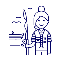 Fishing Trip 1 2 Illustration from UX Line Set