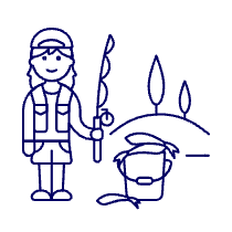 Fishing Trip 2 2 Illustration from UX Line Set