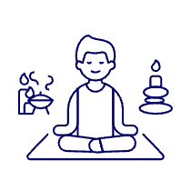 Meditation 1 1 Illustration from UX Line Set