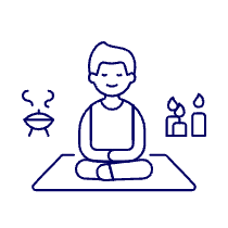 Meditation 2 1 Illustration from UX Line Set