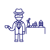 Tea Time 2 4 Illustration from UX Line Set