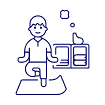 Yoga 1 1 Illustration from UX Line Set