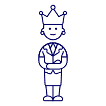 Manager Crown 2 Illustration from UX Line Set