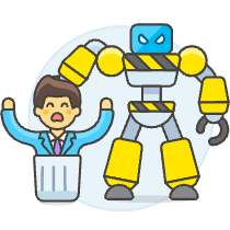 Ai Disruption 1 3 Illustration from UX Colors Set