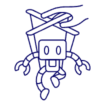 Controlable Robot Illustration from UX Line Set