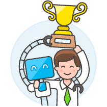 Human Ai Collaboration 1 1 Illustration from UX Colors Set