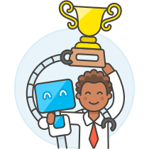 Human Ai Collaboration 1 2 Illustration from UX Colors Set