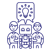 Human Ai Collaboration 2 1 Illustration from UX Line Set