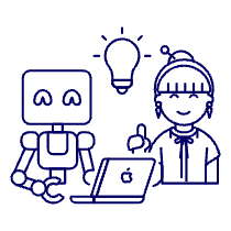 Human Ai Collaboration 3 1 Illustration from UX Line Set
