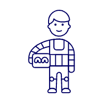 Robotic Human 1 Illustration from UX Line Set