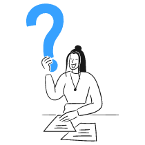 Asking Question 1 Illustration from Brooklyn Set