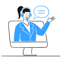 Digital Customer Service 1 Illustration from Brooklyn Set