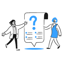 Faq 3 Illustration from Brooklyn Set