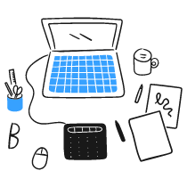 Designer Desk 1 Illustration from Brooklyn Set