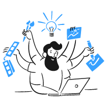 Designer Working 5 Illustration from Brooklyn Set
