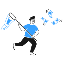Chasing Money 1 Illustration from Brooklyn Set