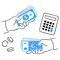 Currency Exchange 1 Illustration from Brooklyn Set