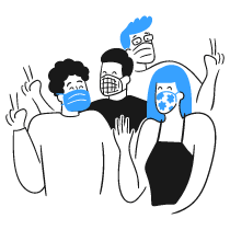 Mask Uses 2 Illustration from Brooklyn Set