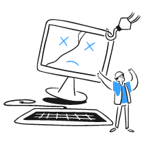 FATAL Error 1 Illustration from Brooklyn Set
