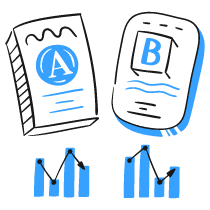 A B Testing 2 Illustration from Brooklyn Set