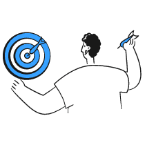 Marketing Target 1 Illustration from Brooklyn Set