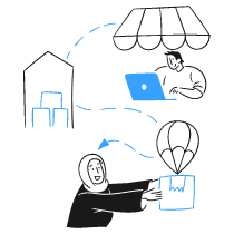 Dropshipping 3 Illustration from Brooklyn Set