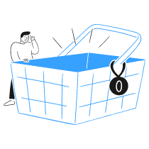 Empty Cart 1 Illustration from Brooklyn Set