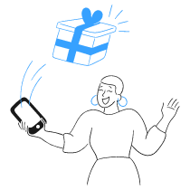 Online Gifting 1 Illustration from Brooklyn Set
