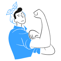 Girl Power Feminism 3 Illustration from Brooklyn Set