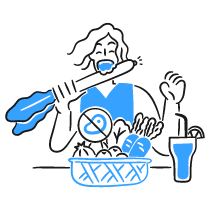VEGAN 2 Illustration from Brooklyn Set