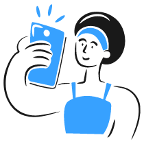 Selfie 1 Illustration from Brooklyn Set