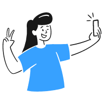 Selfie 2 Illustration from Brooklyn Set