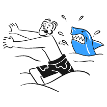 Escape From Danger 3 Illustration from Brooklyn Set