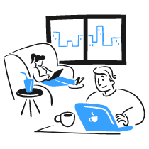 COWORKING Space 2 illustration - Free transparent PNG, SVG. No sign up needed.