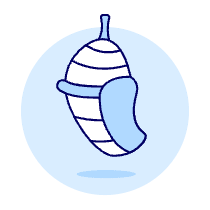 Pupa Illustration from UX Duotone Set