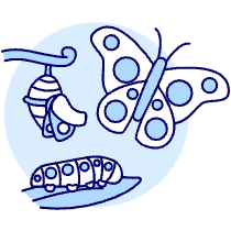 Worm Evolution Illustration from UX Duotone Set