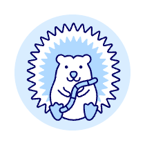 Hedgehog Illustration from UX Duotone Set