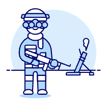 Army Soldier 1 Illustration from UX Duotone Set