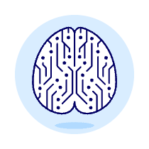 Ai Brain 2 Illustration from UX Duotone Set