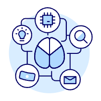 Ai Multitasking Illustration from UX Duotone Set