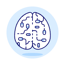 Cyborg Brain 1 Illustration from UX Duotone Set