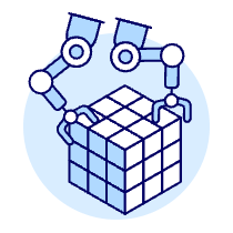 Solver Robot 1 Illustration from UX Duotone Set
