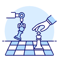 Tactical Ai 1 Illustration from UX Duotone Set