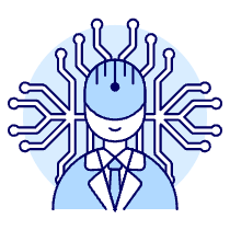Busines Ai Illustration from UX Duotone Set