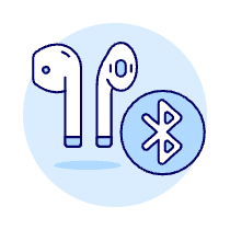 Airpod Bluetooth 3 Illustration from UX Duotone Set